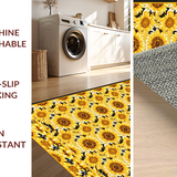 Bold Artistic Floral Composition(Yellow)