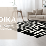 Bold Black and White Contrast(Black)