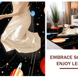 Colorful Astronomical Art Design(Red)