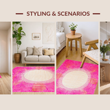 Graceful Curvy Lines Concept(Pink)