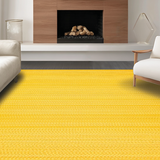 Ultra Soft Area Rug, Non Slip, Stain Resistant, Washable Area Rugs for Living Room, Bedroom, Vibrant Shaggy Textured Delight(Yellow)