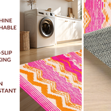 Eclectic Vintage Abstract Design(Pink)