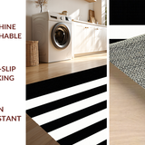 Stylish Minimalist Linear Arrangement(Black)