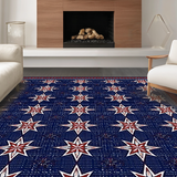 Inviting Traditional Coir Style(Blue)