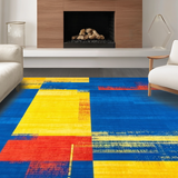 Dynamic Multicolor Geometric Arrangement(Blue)
