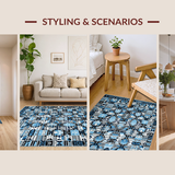 Sophisticated Shades of Abstract Bliss(Blue)