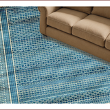 Chic Vintage Diamond Patterned Enchantment(Blue)