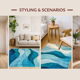 Artistic Dreamy Blue Hues(Blue)