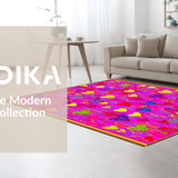 Joyful Radiant Pink Splash Art(Pink)