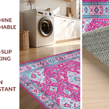 Artistic Colorful Tribal Print Runner(Pink)