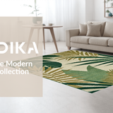 Vibrant Floral Safari Motif(Beige)