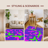 Engaging Colorful Trellis Arrangement(Blue)