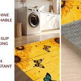 Rustic Butterfly Floral Fusion(Yellow)