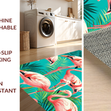 Artful Flamingo and Palm Fusion(Pink)