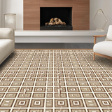 Chic Minimalist Lattice Arrangement(Beige)