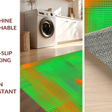 Bold Abstract Spiral Composition(Green)