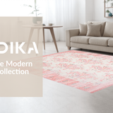 Ultra Soft Area Rug, Non Slip, Stain Resistant, Washable Area Rugs for Living Room, Bedroom, Dreamy Pink Fluffy Charm(Pink)
