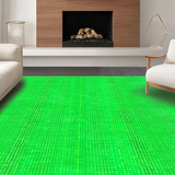Ultra Soft Area Rug, Non Slip, Stain Resistant, Washable Area Rugs for Living Room, Bedroom, Fresh Contemporary Animal Illustrations(Green)
