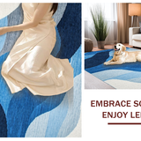 Elegant Abstract Blue Tones(Blue)