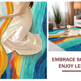 Dynamic Woven Circular Motif(Blue)