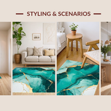Sophisticated Artistic Textural Layers(Green)