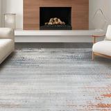 Contemporary Abstract Rust Accents(Gray)