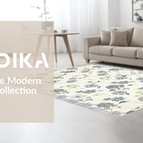 Cozy Floral Texture Display(Beige)