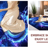 Vibrant Cosmic Dragon Imagery(Blue)