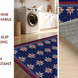 Inviting Traditional Coir Style(Blue)