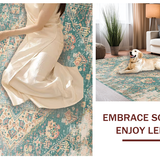 Luxurious CloudPile Floral(Blue)