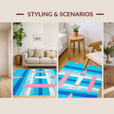 Chic Aquatic Themed Visual Appeal(Blue)