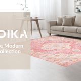 Artful Rustic Patterned Delight(Pink)