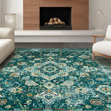 Dynamic Round Color Block Composition(Blue)