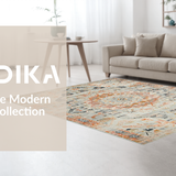 Sophisticated Faded Floral Design(Gray)