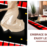 Contemporary Bold Track Motif(Red)