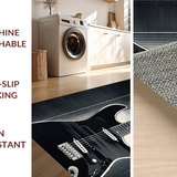 Dynamic Guitar Silhouette Arrangement(Black)