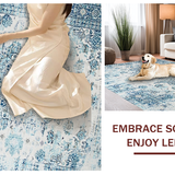 Contemporary Floral Symmetry Concept(Blue)