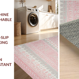 Minimalist Symmetrical Pink Grey Scheme(Pink)