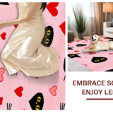 Contemporary Heartfelt Cat Design(Pink)