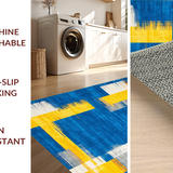 Chic Modernist Colorful Canvas(Blue)