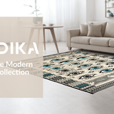 Chic Tiled Ethereal Design(Blue)
