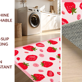 Funky Vintage Strawberry Artwork(Red)