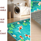 Colorful Nature Inspired Koi Design(Blue)