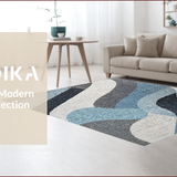 Ultra Soft Area Rug, Non Slip, Stain Resistant, Washable Area Rugs for Living Room, Bedroom, Soft Washable Kids Room Faux Wool Floor Rug(Gray)