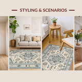 Sleek Minimalist Floral Composition(Beige)