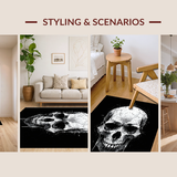 Striking Macabre Visual Appeal(Black)