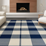 Contemporary Chic Plaid Aesthetic(Blue)