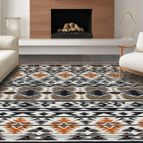 Contemporary Tribal Graphic Appeal(Black)