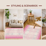 Artistic Plush Dot Composition(Pink)