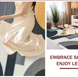 Ultra Soft Area Rug, Non Slip, Stain Resistant, Washable Area Rugs for Living Room, Bedroom, Versatile Charcoal Beige Playroom Stain-Resistant Rug(Gray)